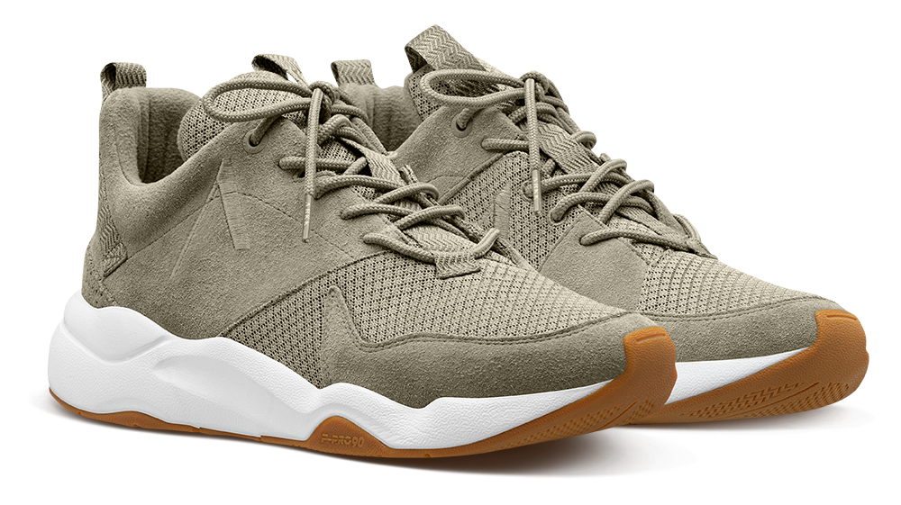 ARKK Collection Asymtrix Suede 3.0 F-PRO90 | Soft Army Gum | Women Asymtrix